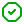 Green checkbox with a white checkmark